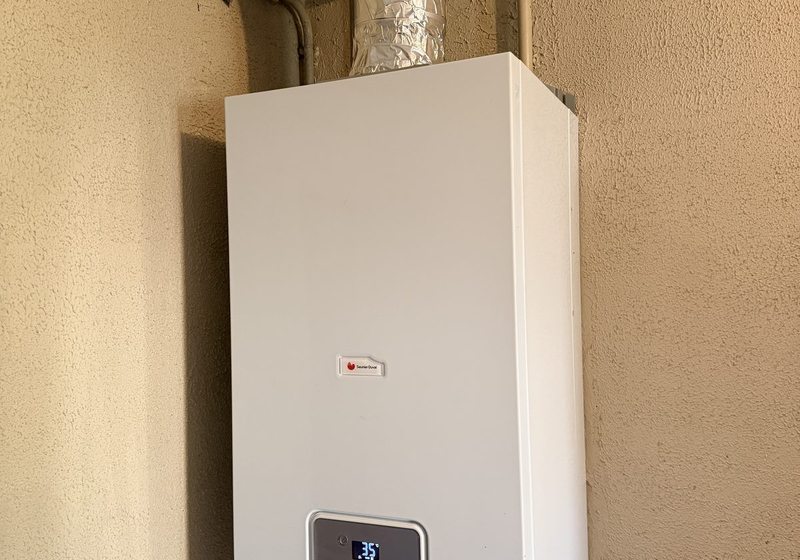 Installation chaudière gaz condensation — chauffagiste CVC Marseille